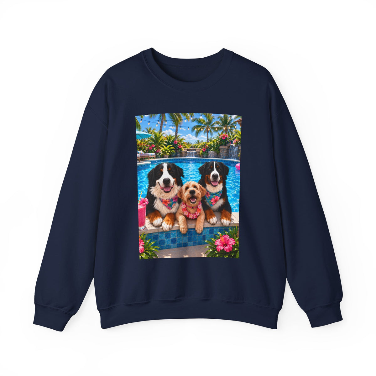 Pool Pawty Custom Pet Crewneck