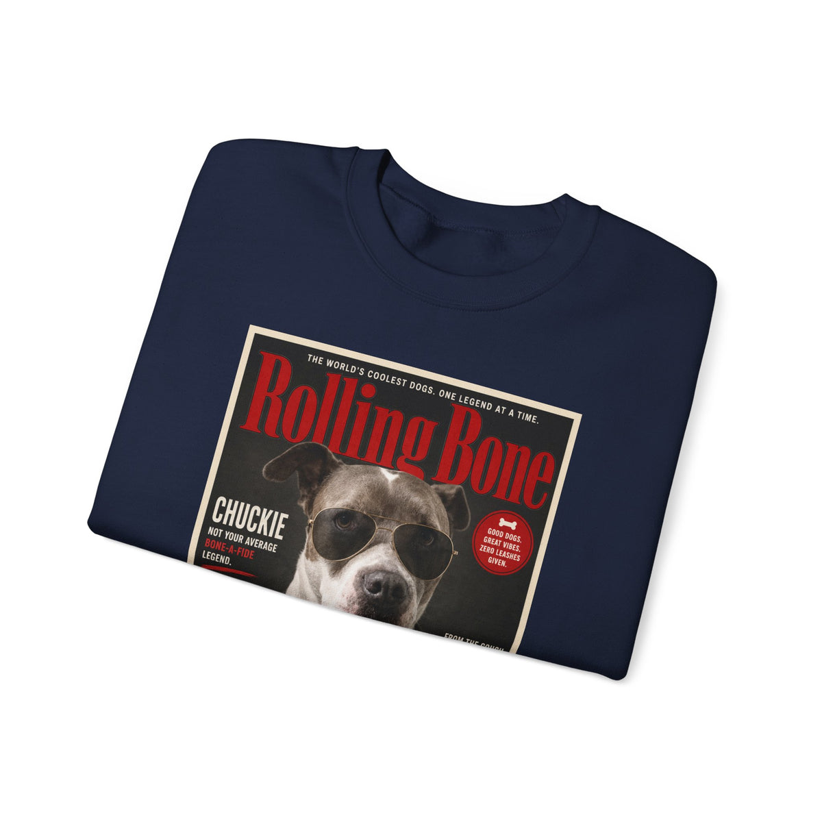 Rolling Bone Magazine Custom Pet Crewneck