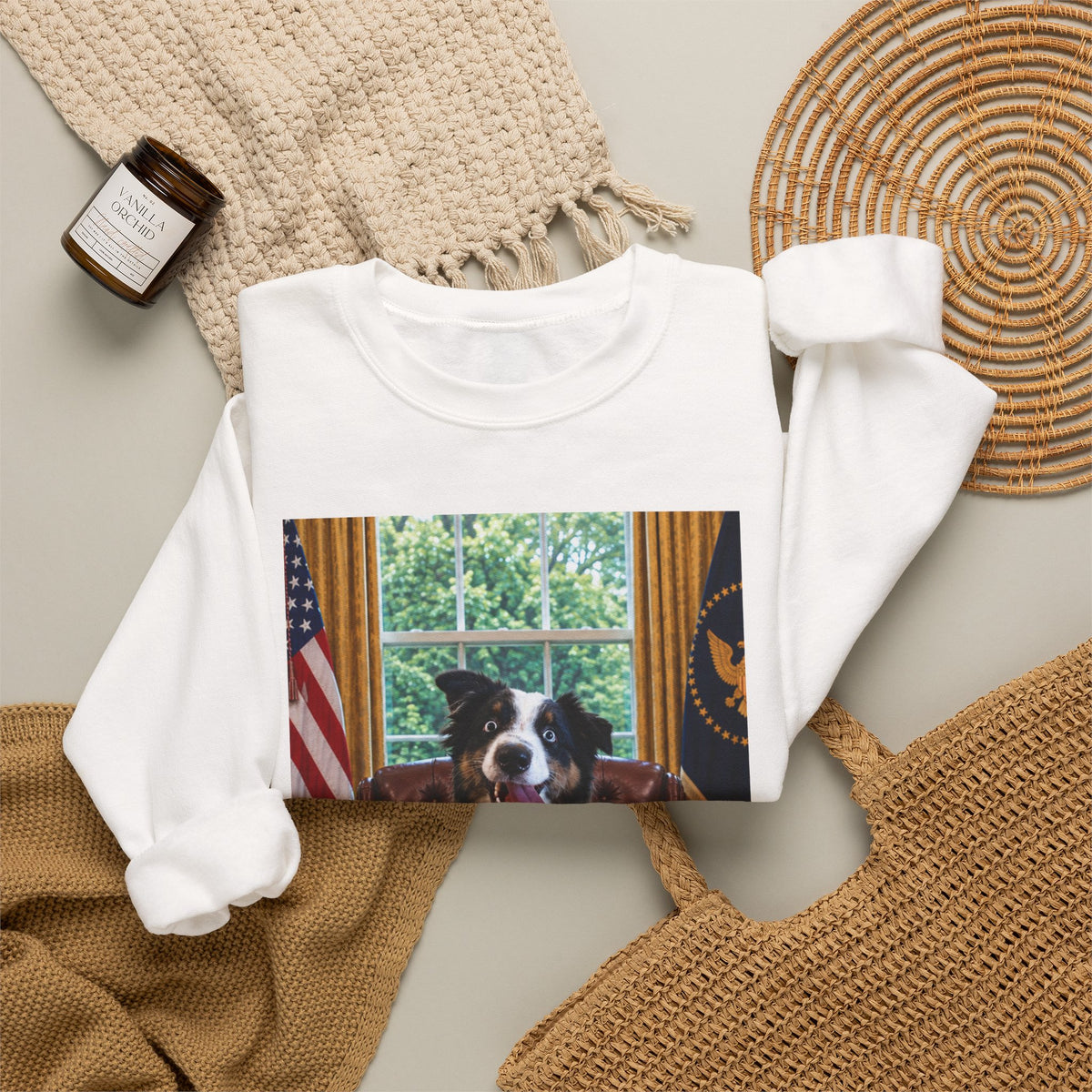 President Custom Pet Crewneck