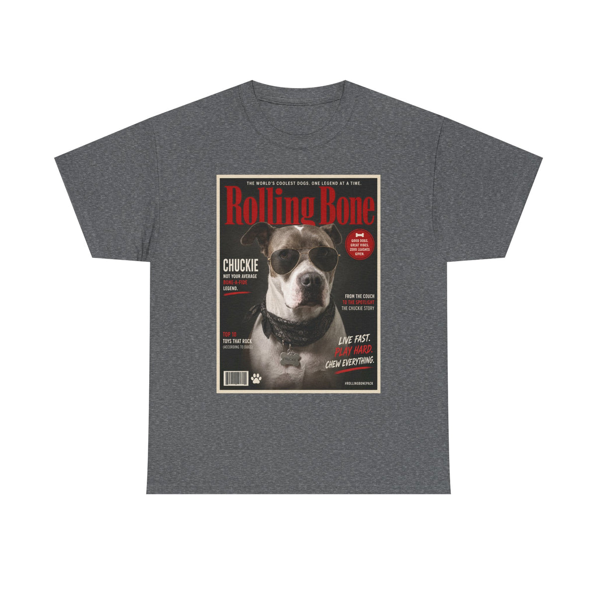 Rolling Bone Magazine Custom Pet Tee