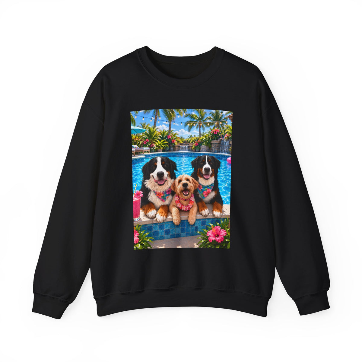 Pool Pawty Custom Pet Crewneck