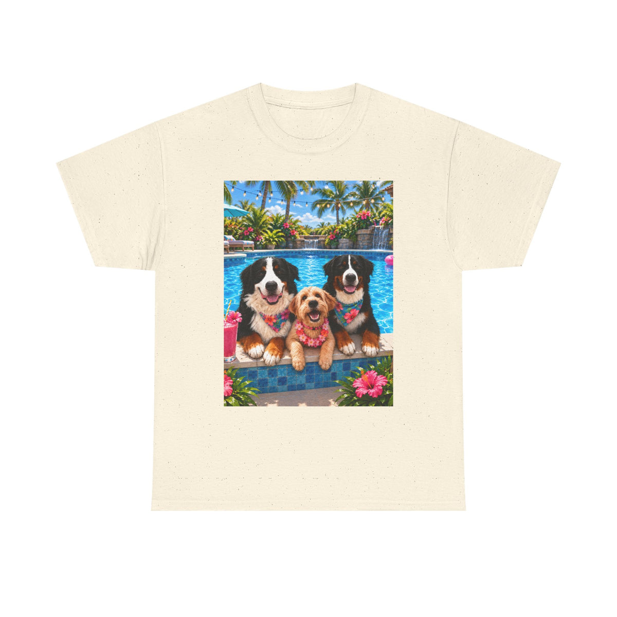 Pool Pawty Custom Pet Tee