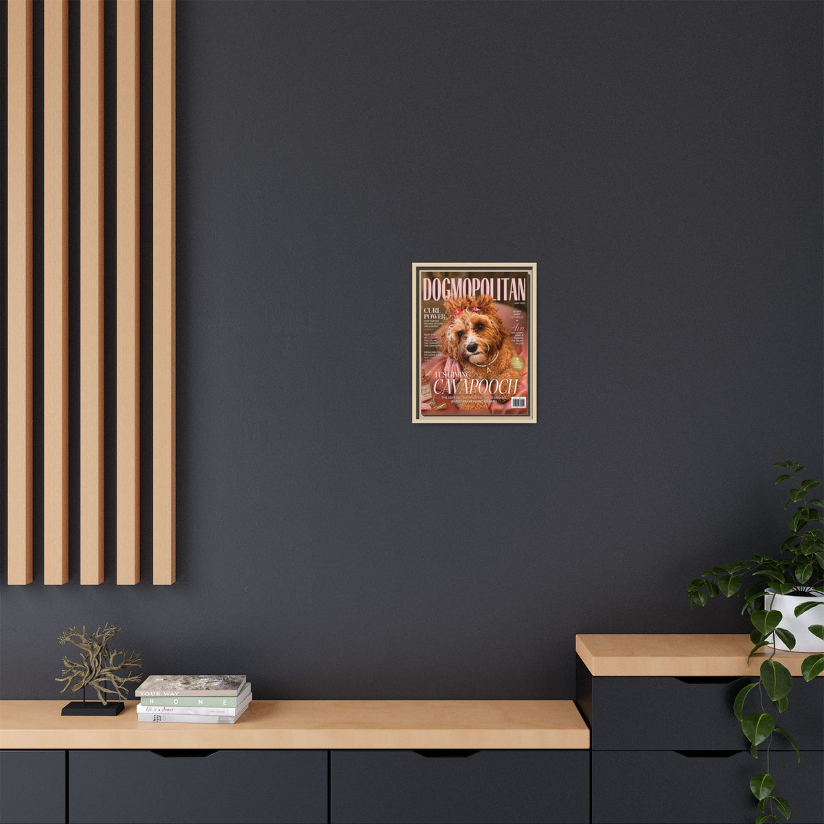 Dogmopolitan Custom Pet Framed Canvas