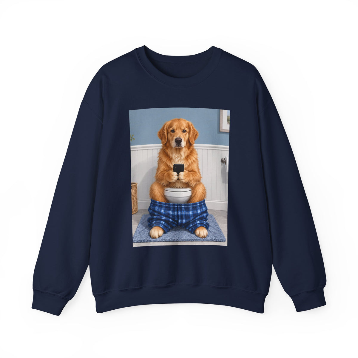 Sit & Scroll Custom Pet Crewneck